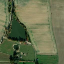 Satellite imagery of [Tučapy-Brandlín] castle sanctus t., CZ