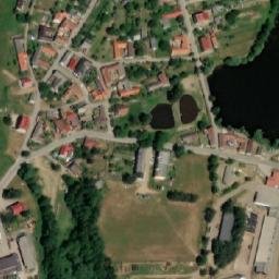 Satellite imagery of [Častrov] church t., CZ
