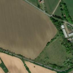 Satellite imagery of [Ivanovice na Hané] church t., CZ