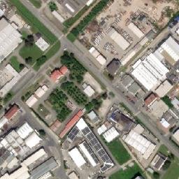 Satellite imagery of Teplárna [Kroměříž] chimney, CZ