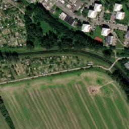 Satellite imagery of [Hulín] former sugar factory chimney, CZ