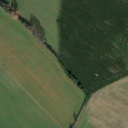Satellite imagery of sv. Anna [Horažďovice - Svaté Pole] chapel sanctus t., CZ