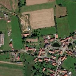 Satellite imagery of [Mnichov] chapel sanctus t., CZ