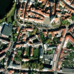 Satellite imagery of Písek-věž Děkan.kostela [Písek], CZ