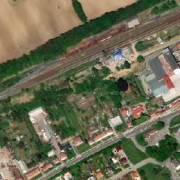 Satellite imagery of [Ivanovice na Hané] church t., CZ