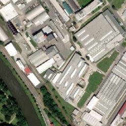 Satellite imagery of Teplárna [Kroměříž] chimney, CZ