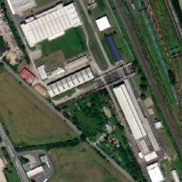 Satellite imagery of TOS [Hulín] chimney, CZ