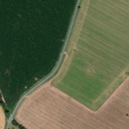 Satellite imagery of [Ludslavice] church t., CZ