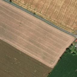 Satellite imagery of [Zahnašovice] church t., CZ