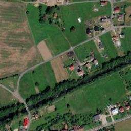 Satellite imagery of [Huslenky] evangelic church t., CZ