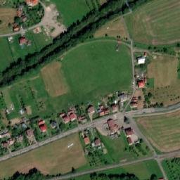 Satellite imagery of [Huslenky] evangelic church t., CZ