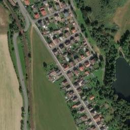 Satellite imagery of [Běšiny] church t., CZ