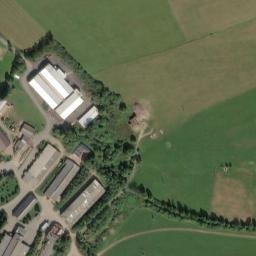 Satellite imagery of [Běšiny] church t., CZ