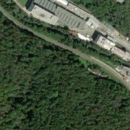 Satellite imagery of Adast [Adamov] factory chimney, CZ