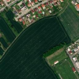Satellite imagery of [Ivanovice na Hané] church t., CZ