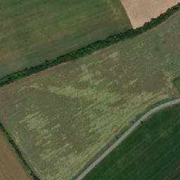 Satellite imagery of [Zlobice] church t., CZ