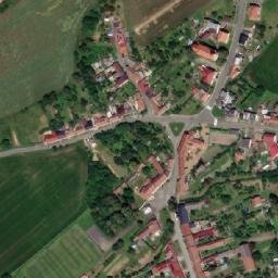 Satellite imagery of [Zlobice] church t., CZ
