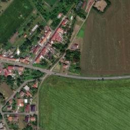 Satellite imagery of [Zlobice] church t., CZ