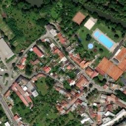 Satellite imagery of [Kroměříž] castle t., CZ