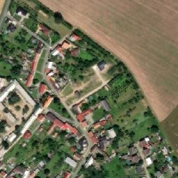 Satellite imagery of [Ludslavice] church t., CZ