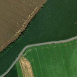 Satellite imagery of [Zahnašovice] church t., CZ