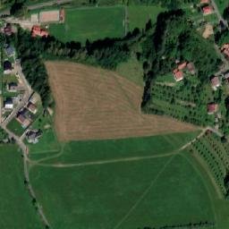 Satellite imagery of [Huslenky] evangelic church t., CZ