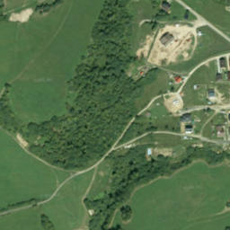 Satellite imagery of cairn, PL
