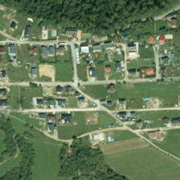 Satellite imagery of cairn, PL