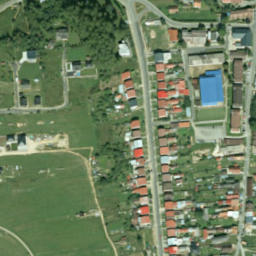 Satellite imagery of cairn, PL