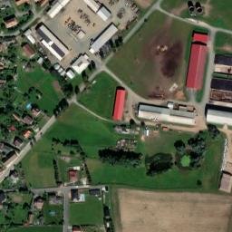 Satellite imagery of [Střelské Hoštice] church t., CZ