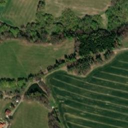 Satellite imagery of [Budislav] church t., CZ