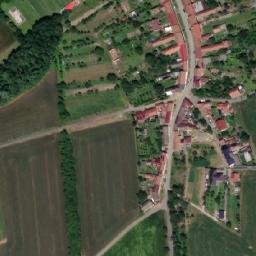 Satellite imagery of [Zlobice] church t., CZ