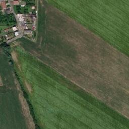 Satellite imagery of [Zlobice] church t., CZ