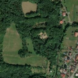 Satellite imagery of [Kašava] church t., CZ