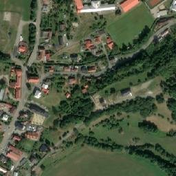 Satellite imagery of [Kašava] church t., CZ