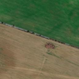 Satellite imagery of Hasit [Velké Hydčice] limestone chimney, CZ