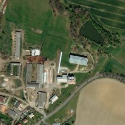 Satellite imagery of [Budislav] church t., CZ