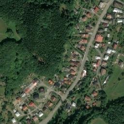 Satellite imagery of [Kašava] church t., CZ