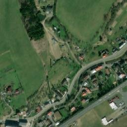 Satellite imagery of [Liptál] church t., CZ
