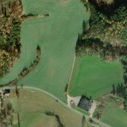 Satellite imagery of [Hejná] church sanctus t., CZ