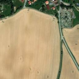 Satellite imagery of [Chrášťany u Týna nad Vltavou] church t., CZ