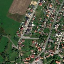Satellite imagery of [Sudoměřice u Bechyně] church t., CZ