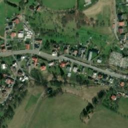 Satellite imagery of [Liptál] evang. church t., CZ