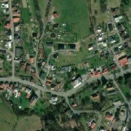 Satellite imagery of [Liptál] church t., CZ