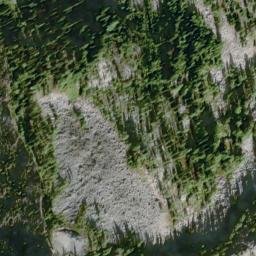 Satellite imagery of Mount Burnett, CA
