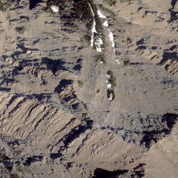 Satellite imagery of Pincher Ridge, CA