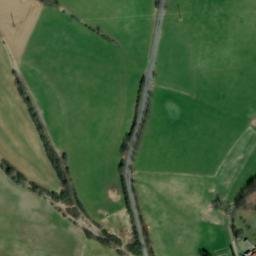 Satellite imagery of [Budětice] church t., CZ