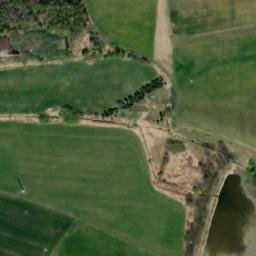 Satellite imagery of [Písek] heat plant chimney, CZ