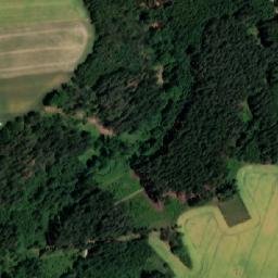 Satellite imagery of Kavín outlook p., CZ