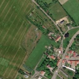 Satellite imagery of [Věžky] church t., CZ